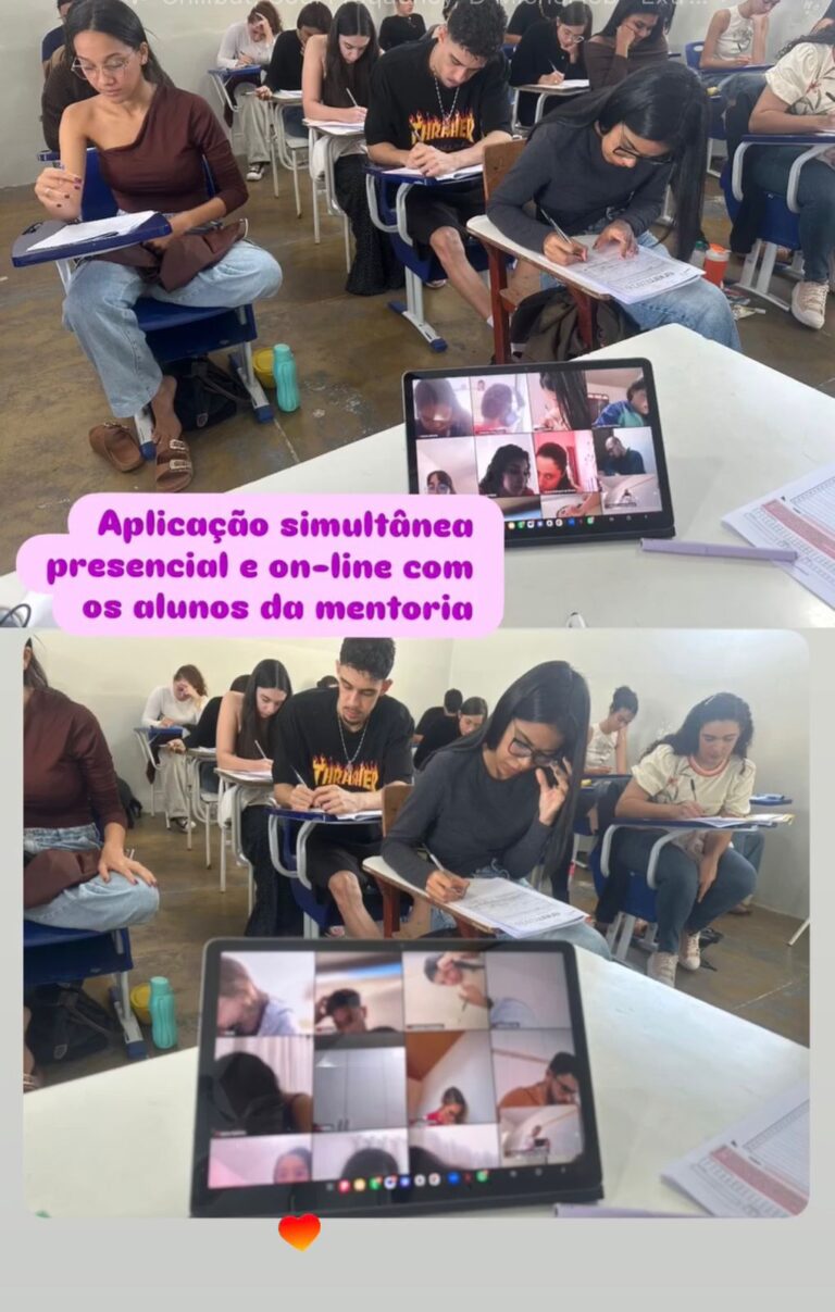 APLICAÇÃO DE SIMULADOS MENTORIA ENEM E VESTIBULARES VOCÊ NA LISTA 11