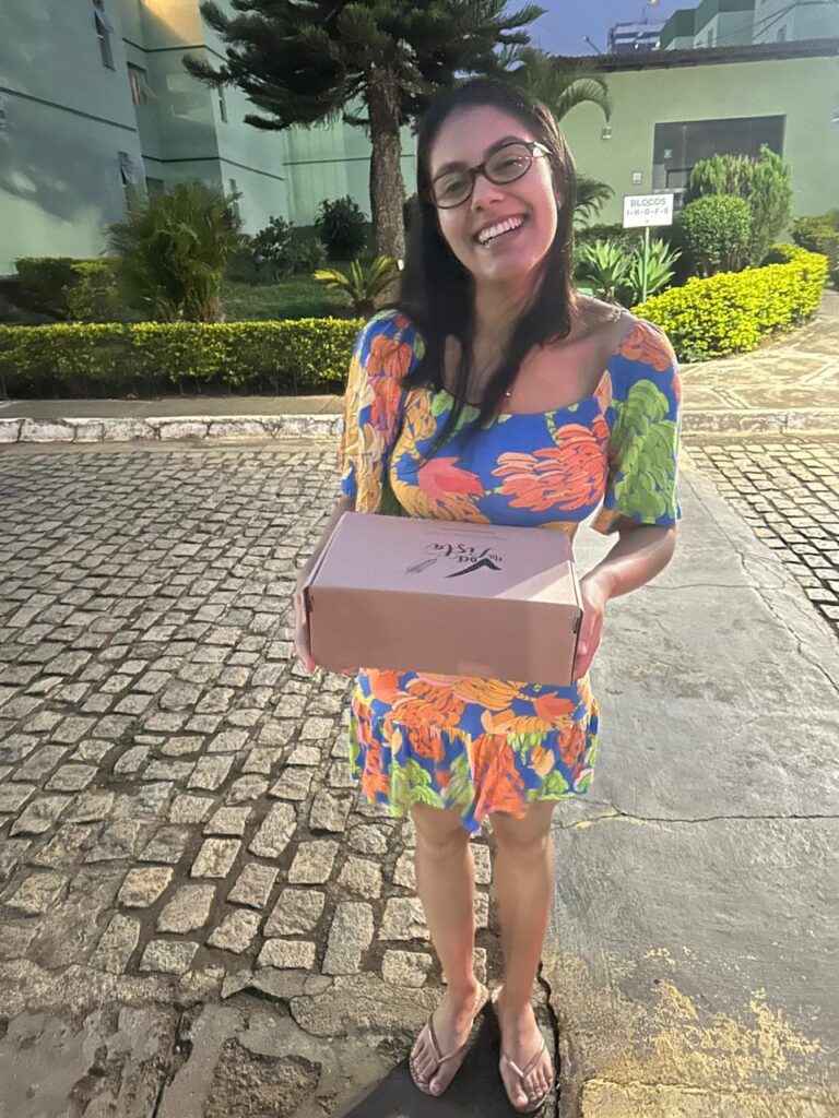 Entrega caixa box Você na Lista, mentoria Enem e Vestibulares 15