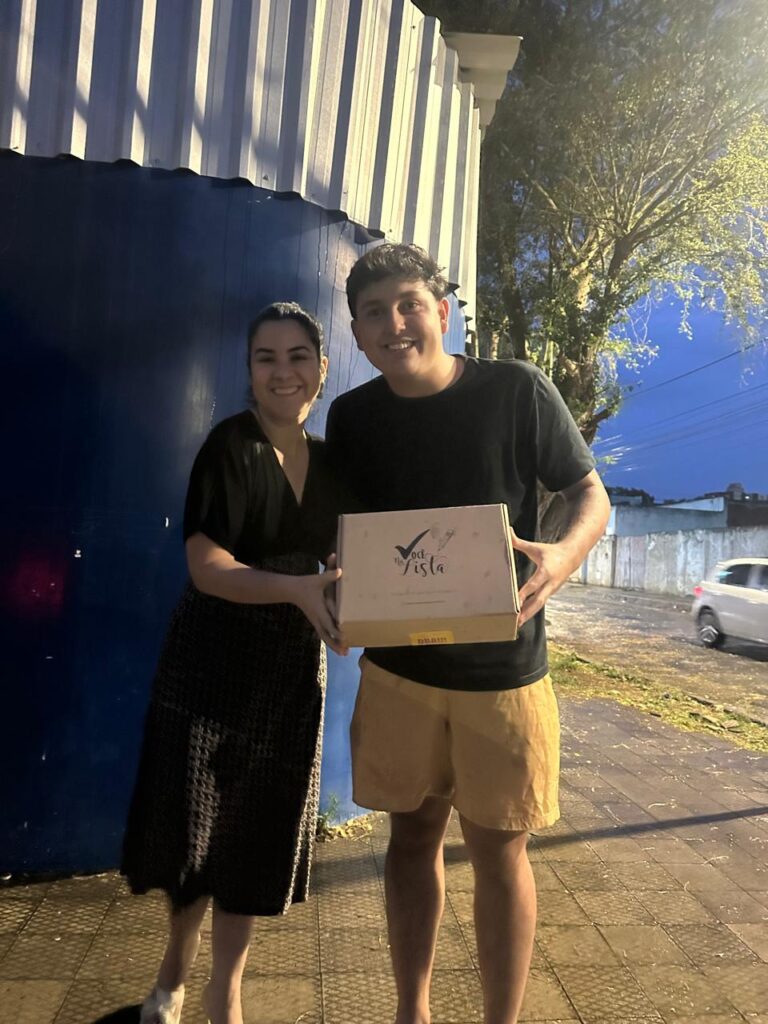 Entrega caixa box Você na Lista, mentoria Enem e Vestibulares 30