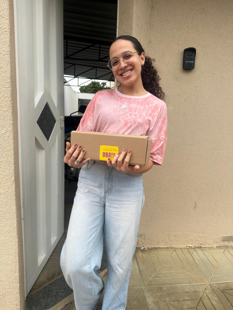 Entrega caixa box Você na Lista, mentoria Enem e Vestibulares 5