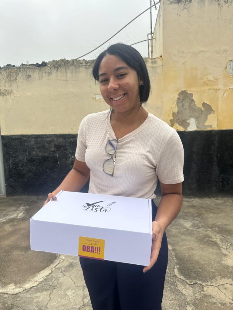 Entrega caixa box Você na Lista, mentoria Enem e Vestibulares 8