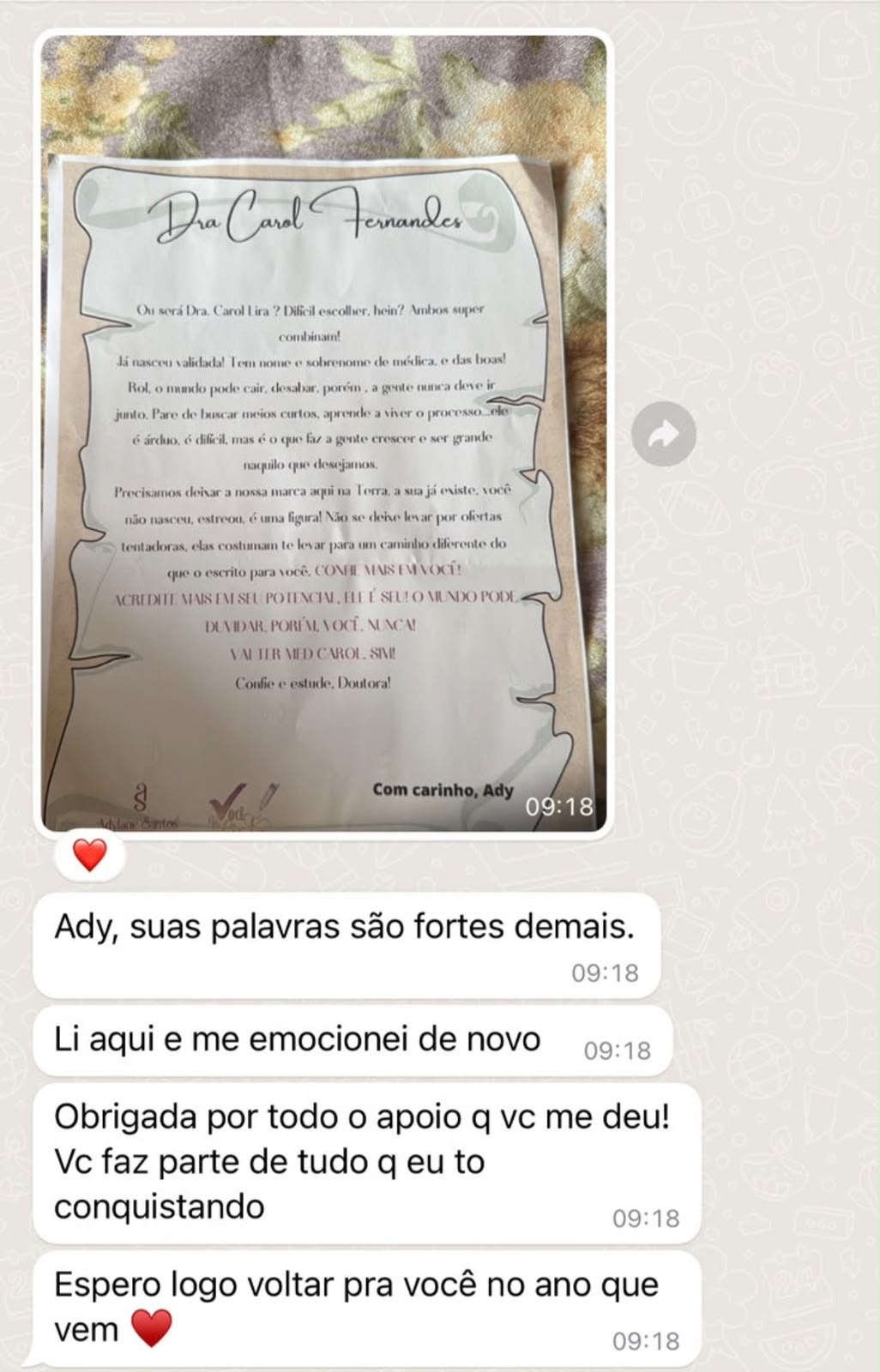 depoimento você na lista 13