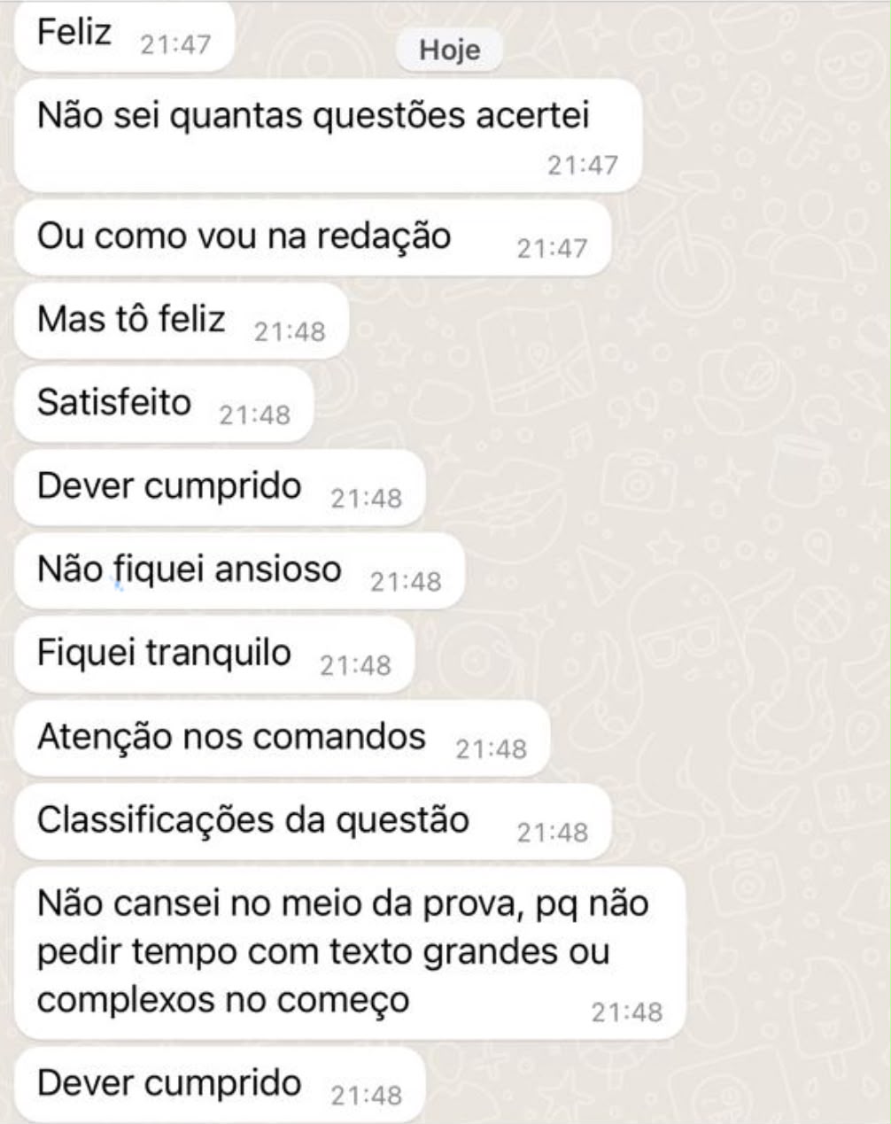 depoimento você na lista 2