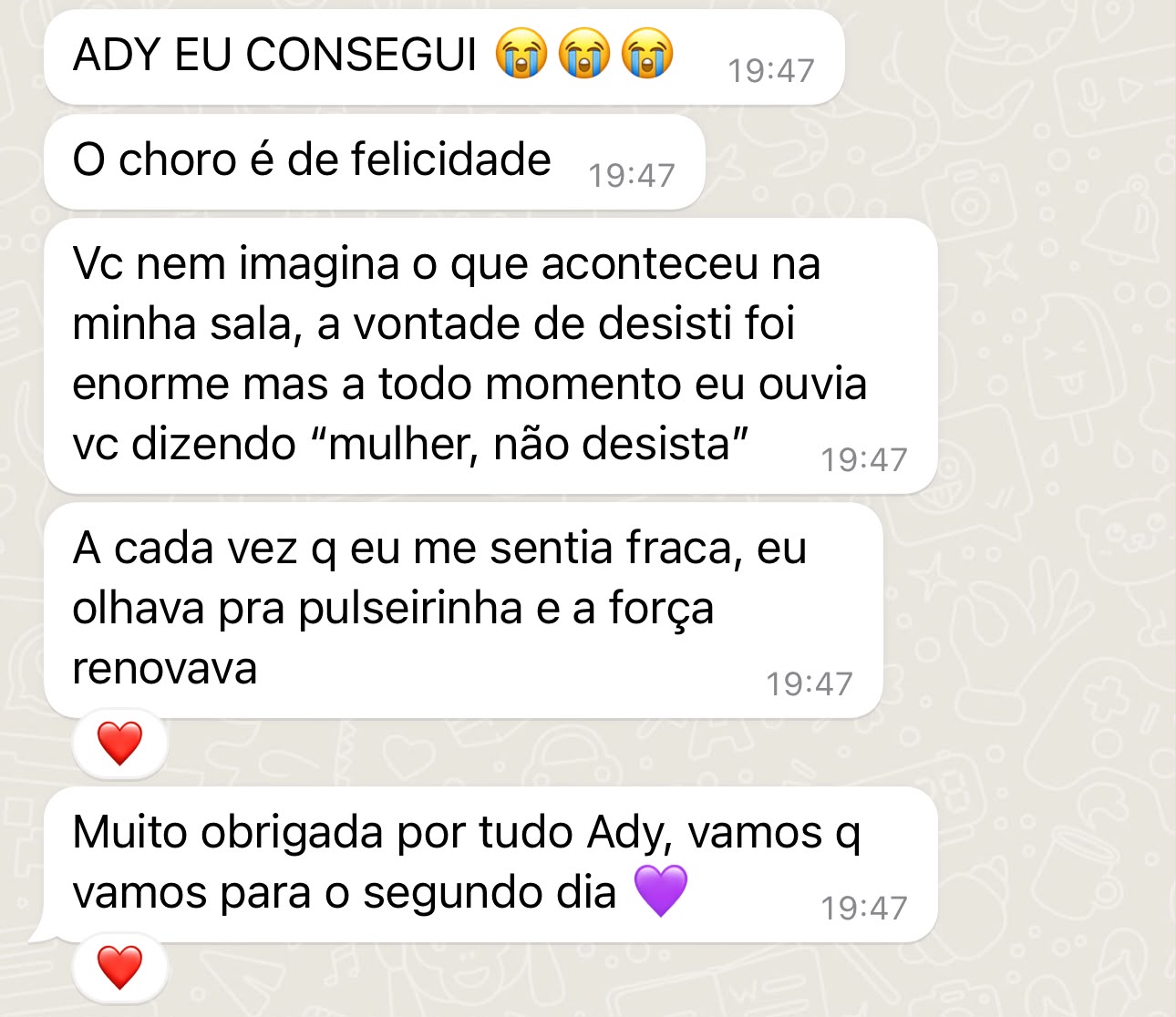 depoimento você na lista 6