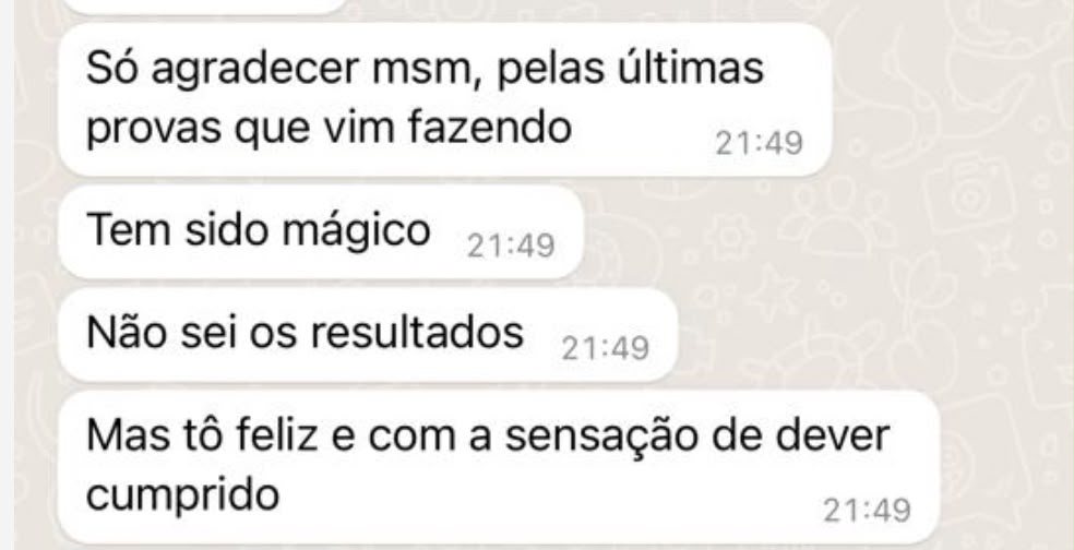 depoimento você na lista